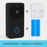 Smart Ring Doorbell Camera Wireless Wifi Security Doorbell